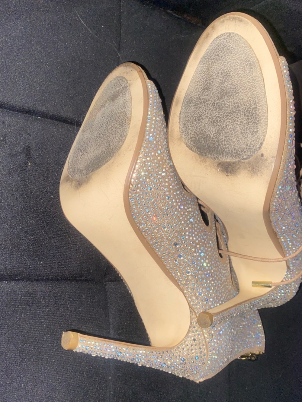 Steve Madden Rhinestone heels - Picture 4 of 4